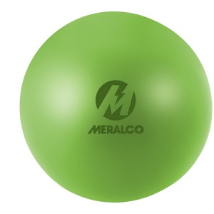 Cool round stress reliever, Lime (Stress relief)