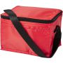 Polyester (210D) cooler bag Roland, red