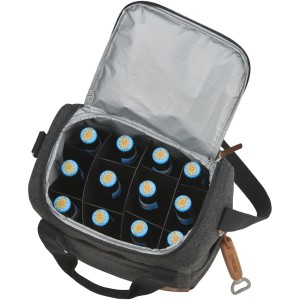 Campster 12-bottle cooler bag, Heather Charcoal, Grey (Cooler bags)