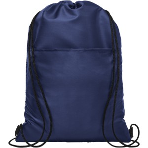 Oriole 12-can drawstring cooler bag, Navy (Cooler bags)