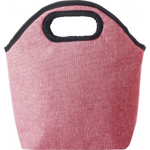 Polycanvas (600D) cooler bag Lenora, red (Cooler bags)