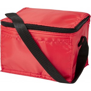 Polyester (210D) cooler bag Roland, red (Cooler bags)
