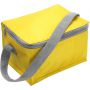 Polyester (420D) cooler bag Cleo, yellow