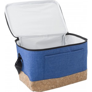 Polyester (600D) cooler bag Dieter, blue (Cooler bags)