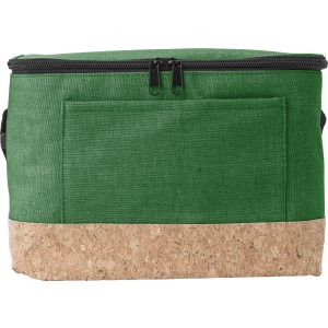 Polyester (600D) cooler bag Dieter, green (Cooler bags)