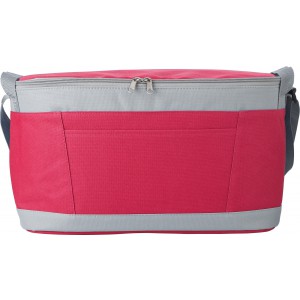 Polyester (600D) cooler bag Grace, red (Cooler bags)