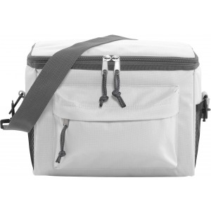 Polyester (600D) cooler bag Joey, white (Cooler bags)