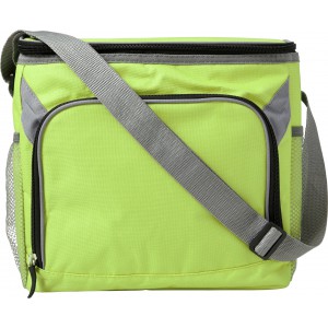 Polyester (600D) cooler bag Lance, lime (Cooler bags)