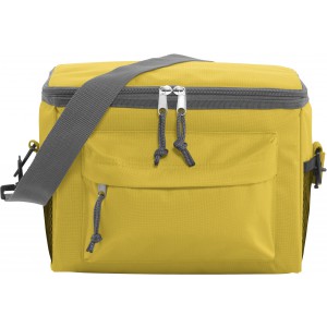 Polyester (600D) cooler bag, yellow (Cooler bags)