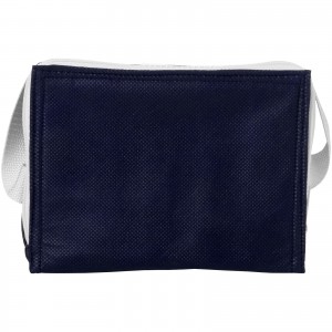 Spectrum 6-can non-woven cooler bag, Navy (Cooler bags)