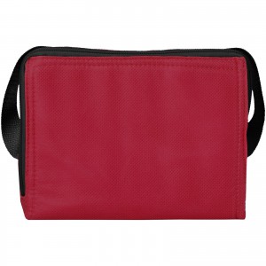 Spectrum 6-can non-woven cooler bag, Red (Cooler bags)