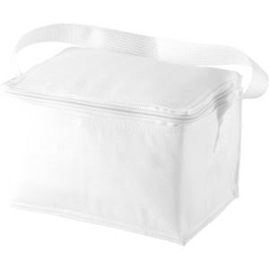 Spectrum 6-can non-woven cooler bag, White (Cooler bags)