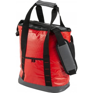 Tarpauling cooler bag Becky, red (Cooler bags)