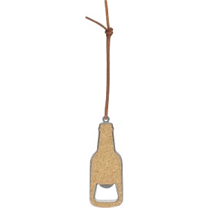 Corck bottle opener Ophelie, brown (Flaschenffner, Korkenzieher)