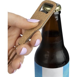 Corck bottle opener Ophelie, brown (Flaschenffner, Korkenzieher)