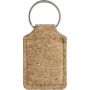 Cork keychain Madelyn, brown