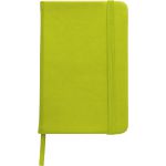 PU notebook Dita, light green
