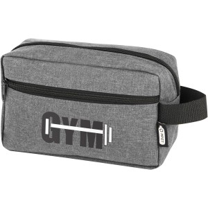 Ross GRS RPET toiletry bag 1.5L, Heather grey (Cosmetic bags)