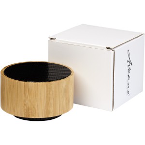 Cosmos Bluetooth<sup>®</sup> Lautsprecher aus Bambus, natur, schwarz