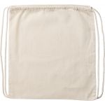 Cotton (120 g/m2) backpack, khaki (7852-13CD)