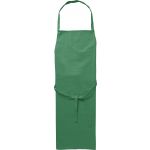 Cotton (180 gr/m2) apron Misty, green (7600-04)
