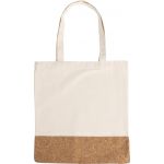 Cotton (250 gr/m2) shopping bag Dalia, khaki (8733-13)