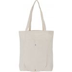 Cotton (250 gr/m2) shopping bag Selma, khaki (7854-13)