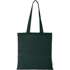 Orissa 140 g/m2 GOTS organic cotton tote bag 7L, Dark green (cotton bag)