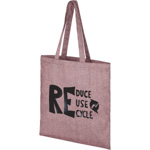 Pheebs 150 g/m2 recycled cotton tote bag, Maroon (cotton bag)