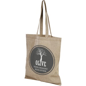 Pheebs 150 g/m2 recycled cotton tote bag, Natural (cotton bag)