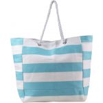 Cotton beach bag Luzia, light blue (7857-18)