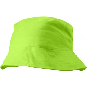 Cotton sun hat Felipe, lime (Hats)