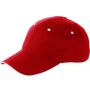 Cotton twill cap Chris, red