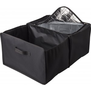 Polyester (600D) Autotasche Thatcher, Schwarz