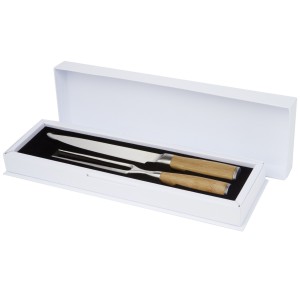 Cucinar carving set, Silver (Metal kitchen equipments)