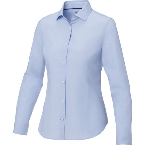Cuprite long sleeve women's  organic shirt, Light blue (Hemden)