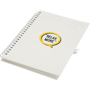 Dairy Dream A5 size reference spiral notebook, Off white (Notebooks)