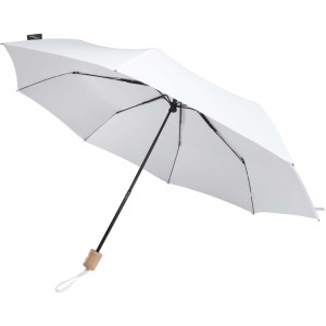 Dane 21" RPET umbrella, White <font size=1>[ENG]</font>