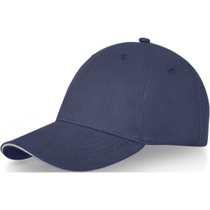 Darton 6 panel sandwich cap, Navy (Hats)