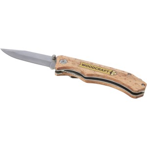 Dave Holz-Klappmesser mit Grtelclip, holz (Taschenmesser)