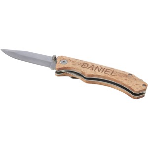 Dave Holz-Klappmesser mit Grtelclip, holz (Taschenmesser)