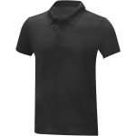 Deimos short sleeve men's cool fit polo, Solid black (3909490)