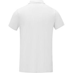 Deimos short sleeve men's cool fit polo, White (Polo short, mixed fiber, synthetic)