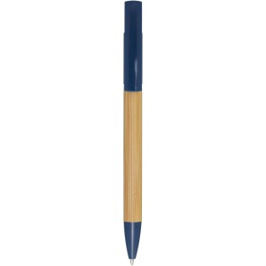 Delfina phone holder pen, Ocean blue (Wooden, bamboo, carton pen)