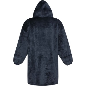 Denali GRS hoodie blanket, Dark blue (Pullovers)