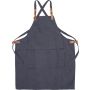 Denim apron (280 gsm) Greg, blue