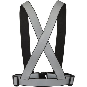 Desiree reflective safety harness and west, Solid black (Reflective items)