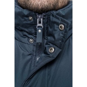 DETACHABLE-SLEEVED WORKWEAR PARKA, Black (Jackets)