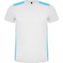 Detroit short sleeve unisex sports t-shirt, White, Turquois