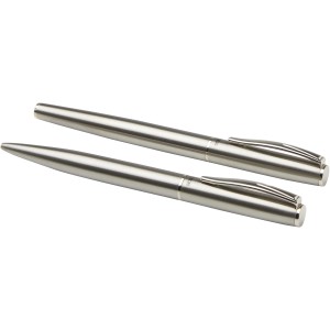 Didimis recycled stainless steel ballpoint and rollerball pe (Pen sets)